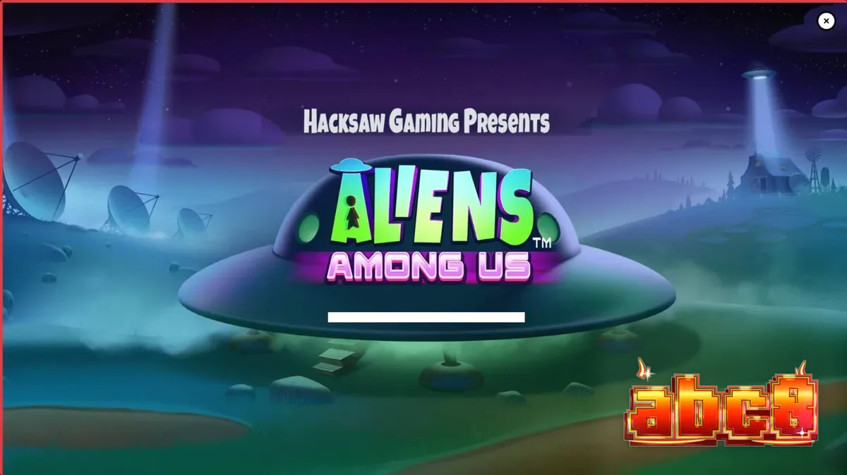 Aliens Among Us slot game interface featuring FBI agents and aliens